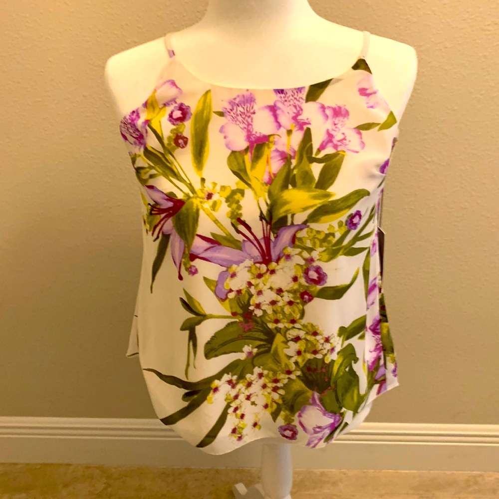 Adorable floral Jennifer Lopez Camisole